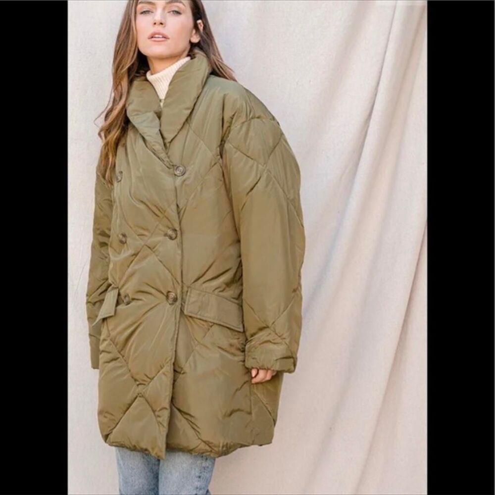 Free-people Women's Green Jacket